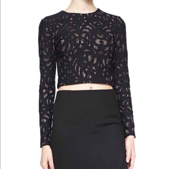 Luna metallic skirt and crop top set - Picture 8 of 10